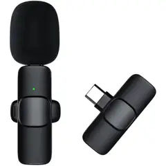 GENERICO - Micrófono De Solapa Inalámbrico Android Tipo C K9