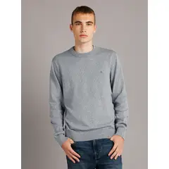 CALVIN KLEIN - Sweater Mouline Gris