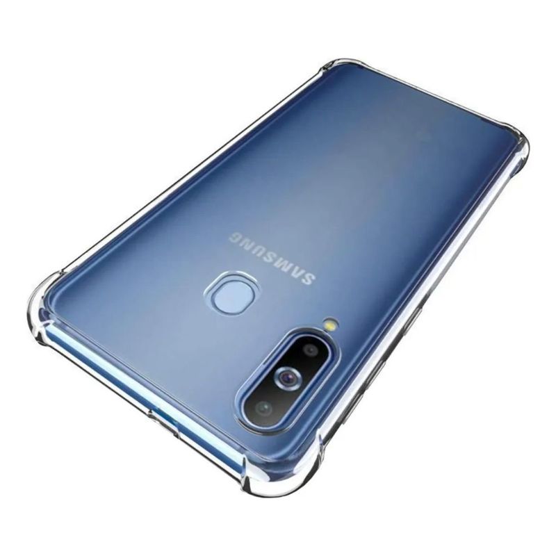 GENERICO - Carcasa Para Samsung A20s Antigolpes Transparente Slim