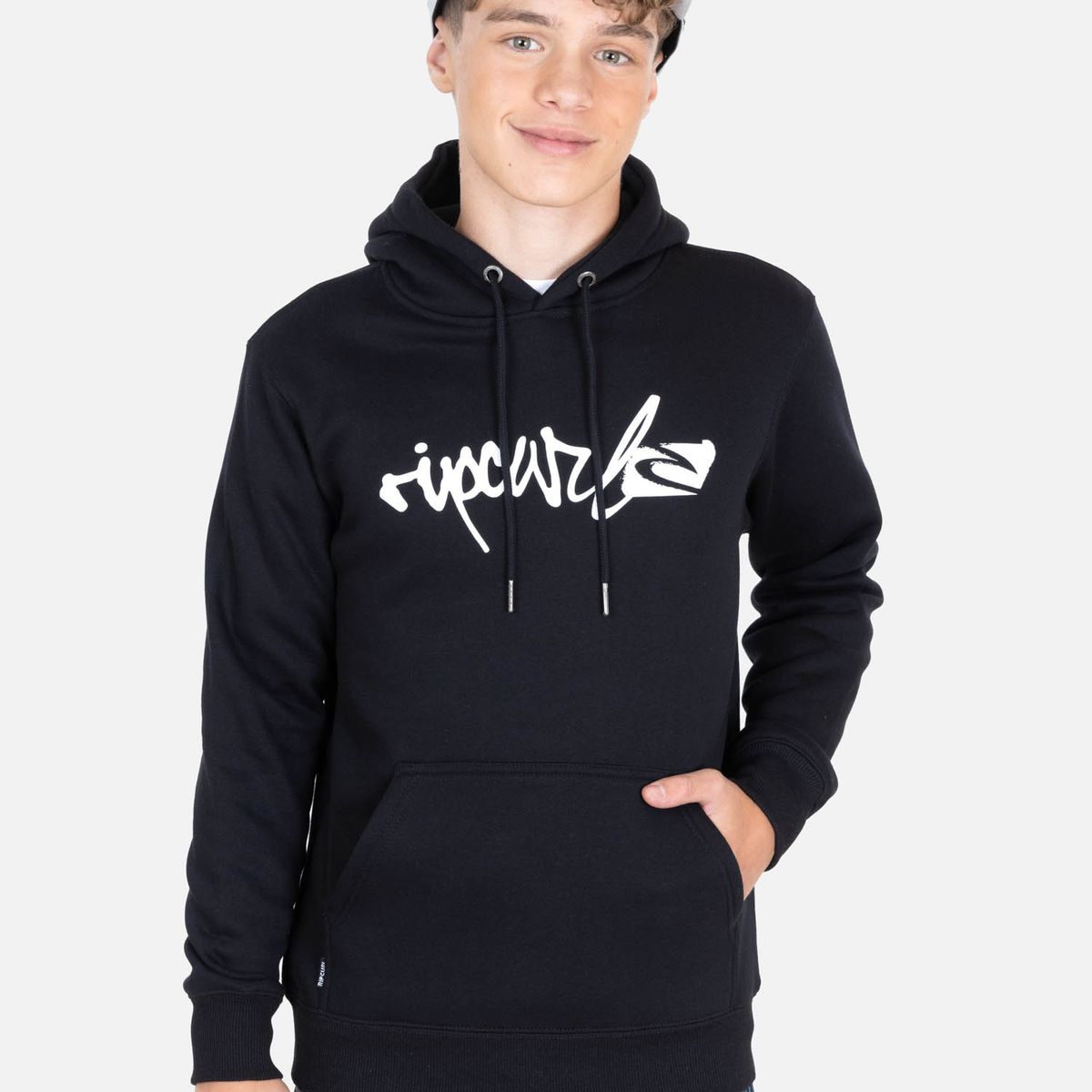 RIP CURL - Poleron Canguro Ripaya Negro Infantil Rip Curl - Negro