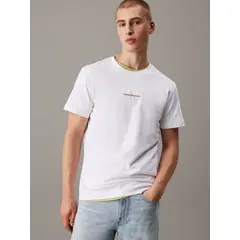 CALVIN KLEIN - Polera Monologo Blanco