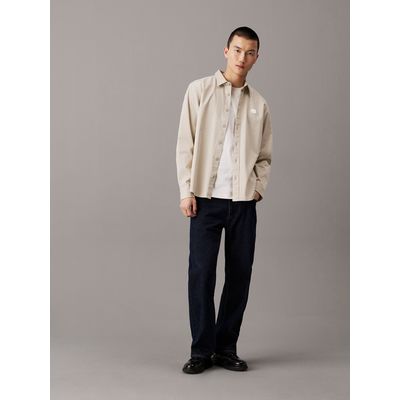 Imagen 2 del producto Camisa con etiqueta tejida Beige