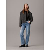 Jeans Low Rise Straight Azul