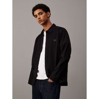 Camisa con etiqueta tejida Negro