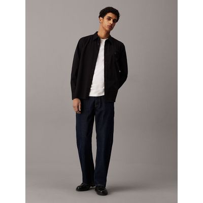 Imagen 2 del producto Camisa con etiqueta tejida Negro