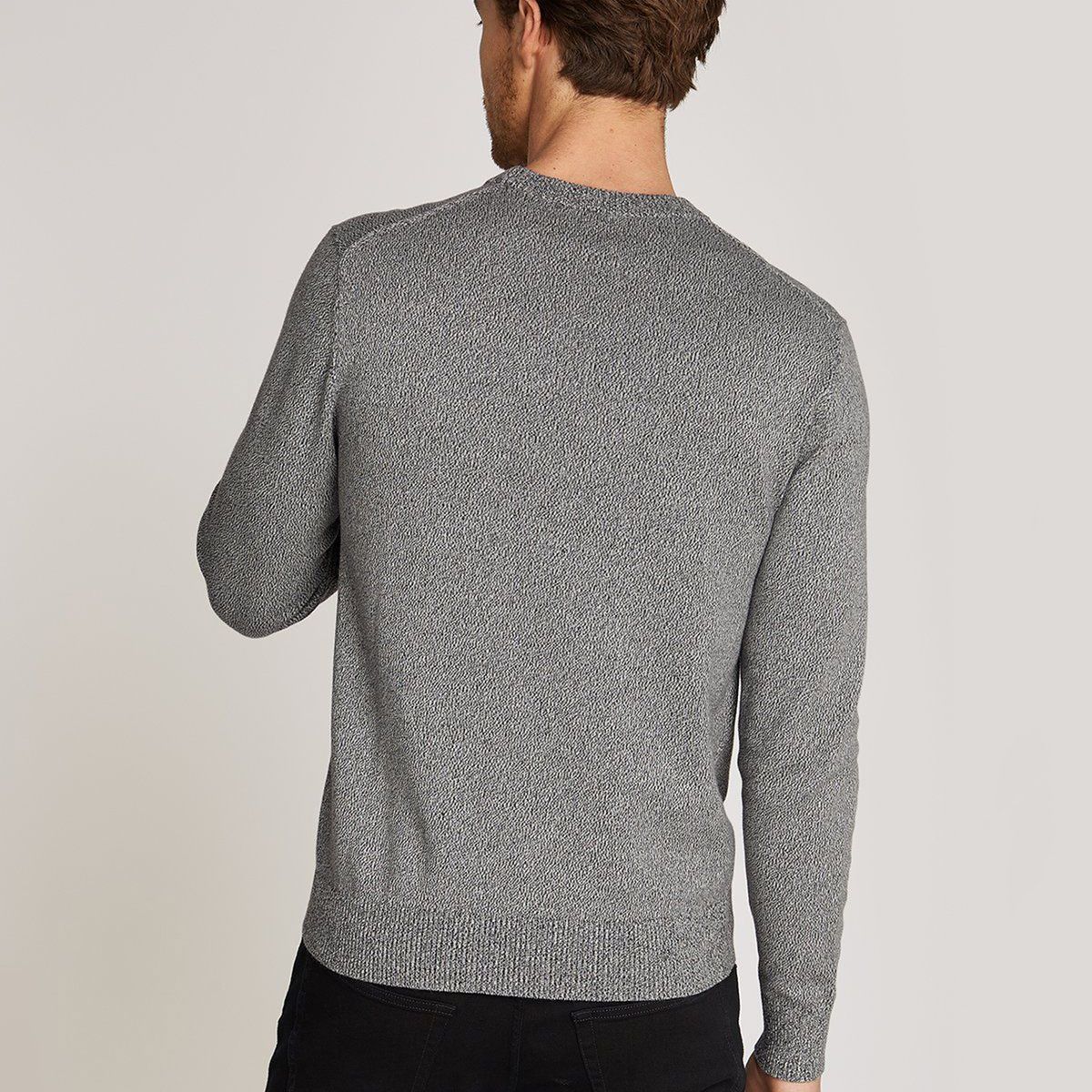 CALVIN KLEIN - Sweater Mouline Cn Sweater Gris Calvin Klein