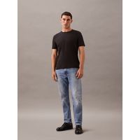 Jeans Slim Straight Hombre Azul