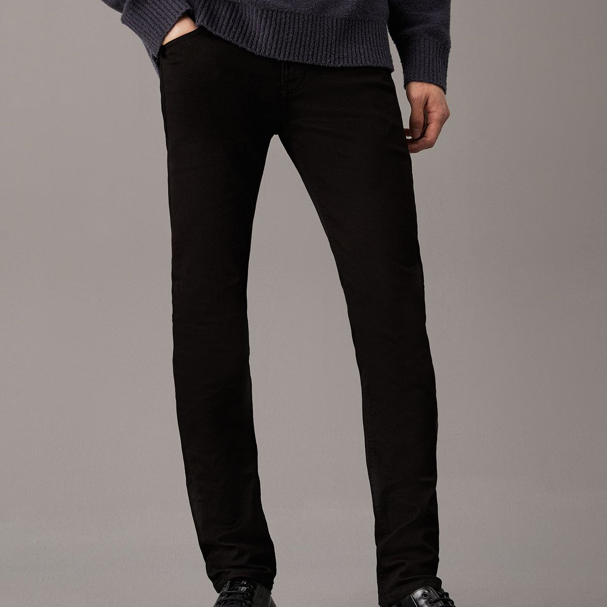 CALVIN KLEIN - Jeans Skinny Negro Calvin Klein