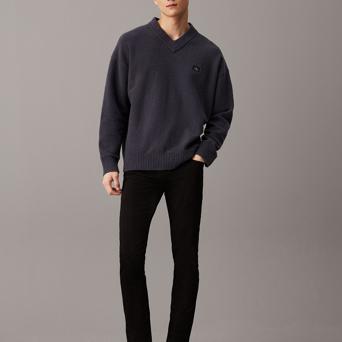 CALVIN KLEIN - Jeans Skinny Negro Calvin Klein