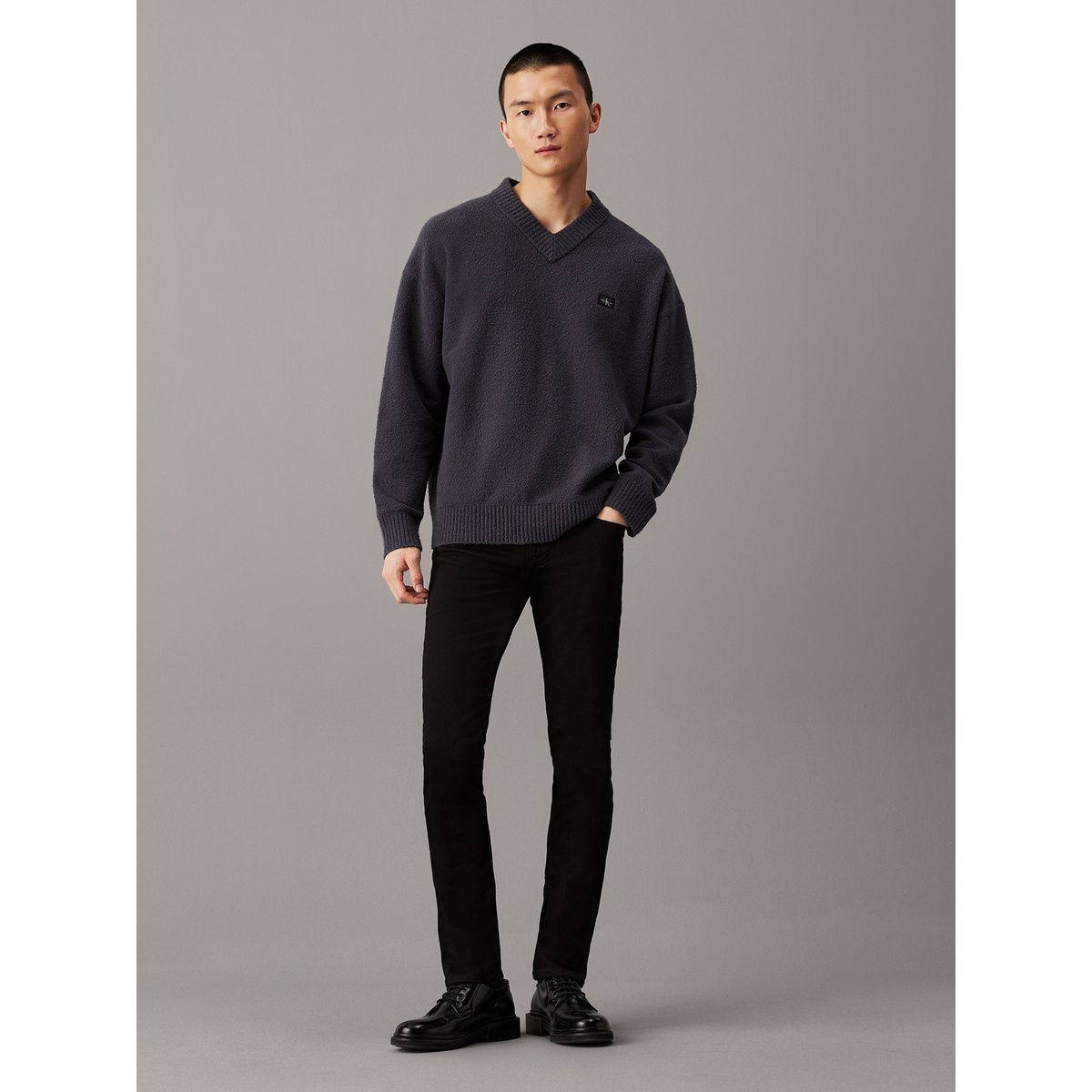 CALVIN KLEIN - Jeans Skinny Negro Calvin Klein