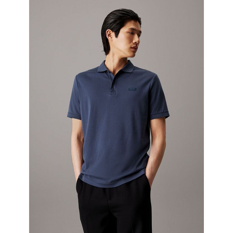 CALVIN KLEIN - Polo Liquid Touch Slim Azul Calvin Klein