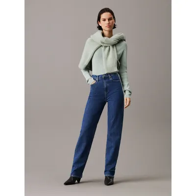 Imagen 1 del producto Jeans High Rise Straight Azul