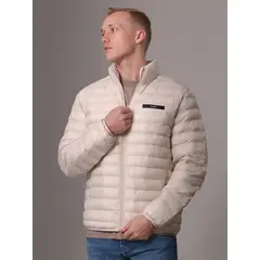 CALVIN KLEIN - Parka Quilt Crema