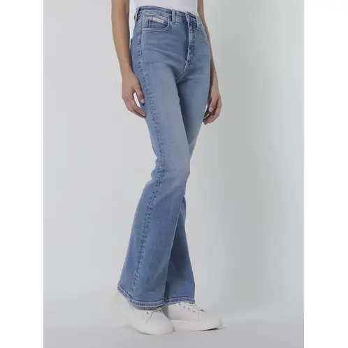 CALVIN KLEIN - Jeans Skinny Bootcut Azul