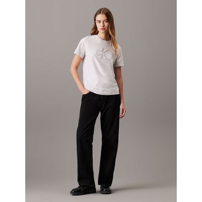 Imagen 2 del producto Polera Chenille Monologo Gris