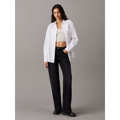 Imagen 2 del producto Camisa Woven Label Relaxed Blanco