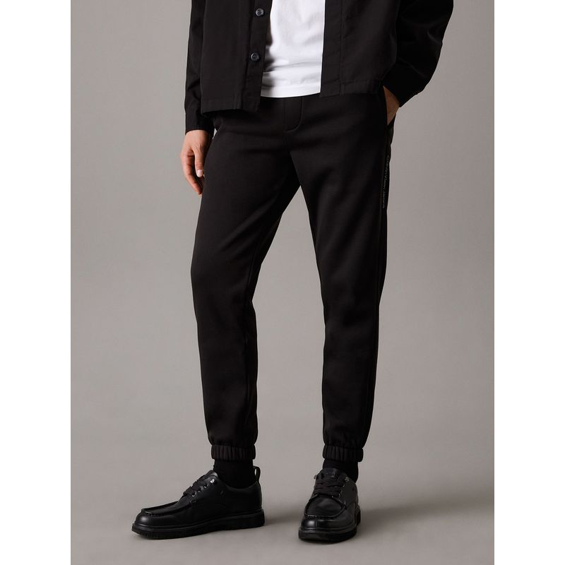 CALVIN KLEIN - Jogger Logo Tape Negro Calvin Klein