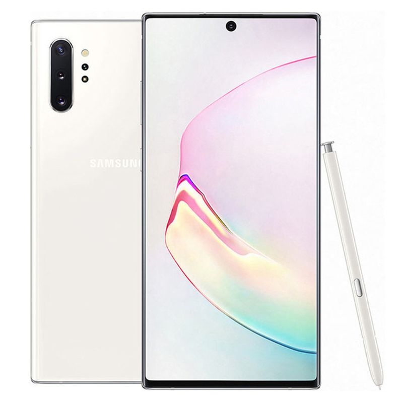 SAMSUNG - Samsung Galaxy Note 10 PLUS SM-N975U 12+256GB Single Sim - Blanco Reacondicionado