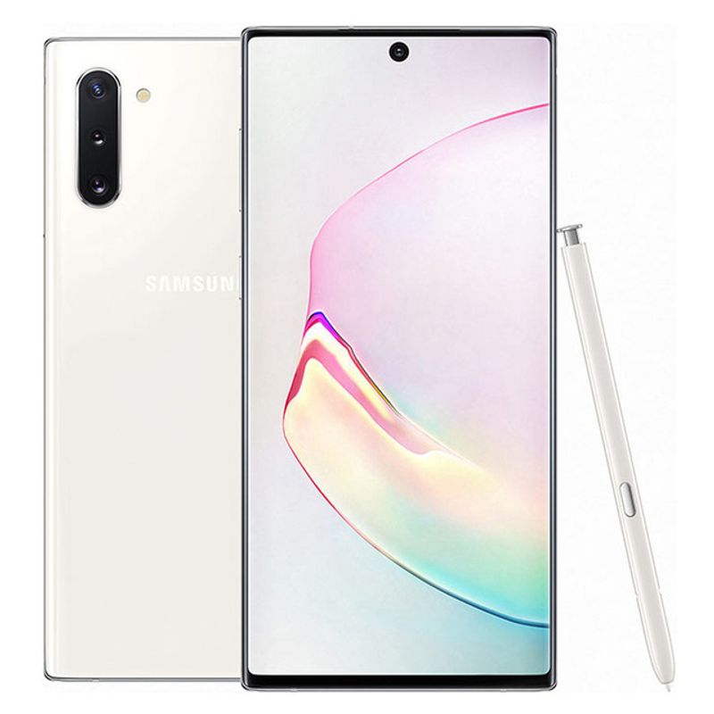SAMSUNG - Samsung Galaxy Note 10 SM-N970U 8+256GB Single Sim - Blanco Reacondicionado