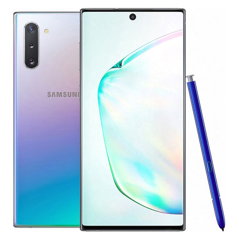 SAMSUNG - Samsung Galaxy Note 10 SM-N970U 8+256GB Single Sim - Glow Reacondicionado