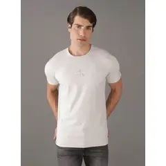 CALVIN KLEIN - Polera Monologo Gris