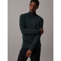 Sweater Merino Rws Quarter Zip Verde