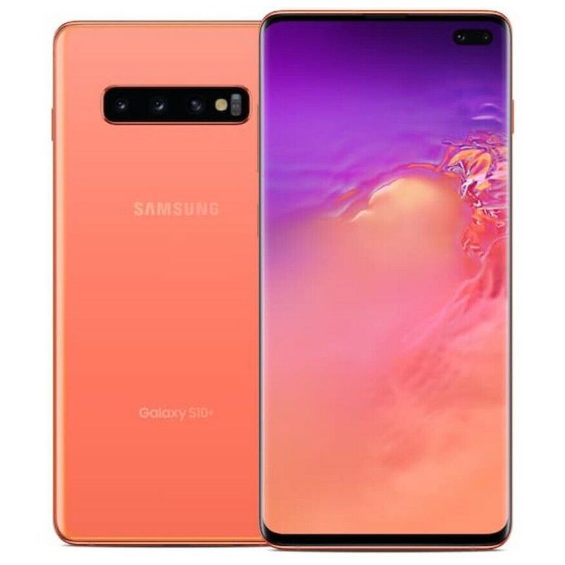 SAMSUNG - Samsung Galaxy S10 Plus SM-G975U 128GB Orange Reacondicionado