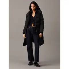 CALVIN KLEIN - Parka Monologo Non Down Negro