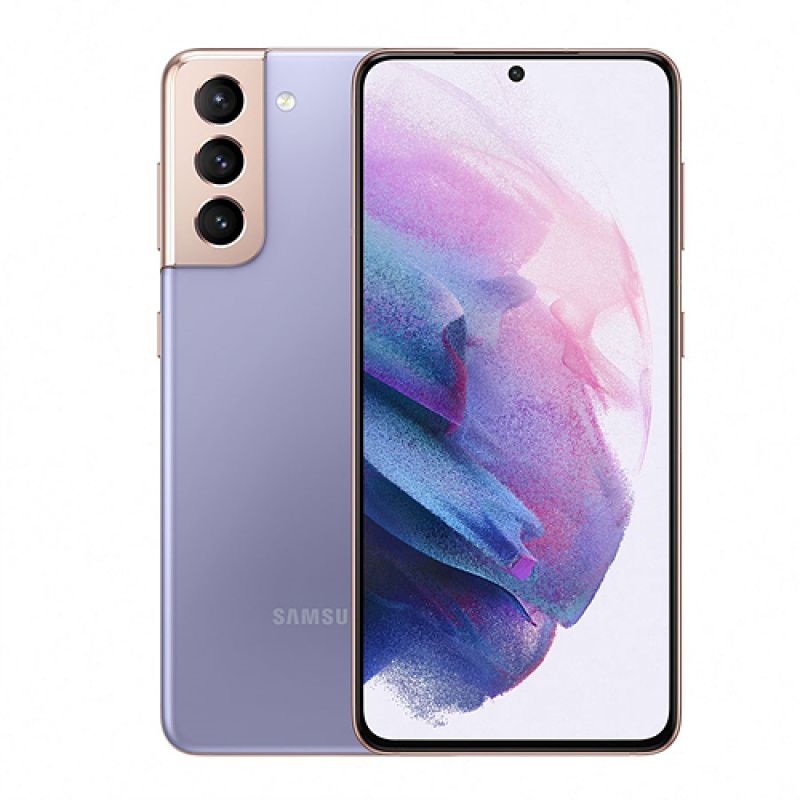 SAMSUNG - Samsung Galaxy S21 5G 128GB Single Sim - Violeta Reacondicionado