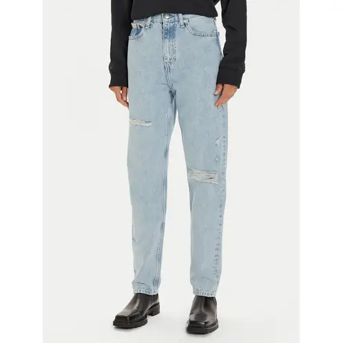 CALVIN KLEIN - Jeans Authentic Slim Straight Celeste