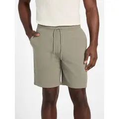 GUESS - Short Baron Textured Knit Shorts Verde