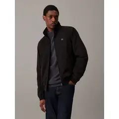 CALVIN KLEIN - Chaqueta Canvas Harrington Negro