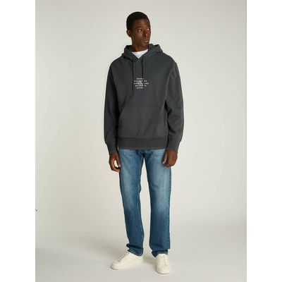 Imagen 2 del producto Polerón con Gorro Nyc Stamp Graphic Azul