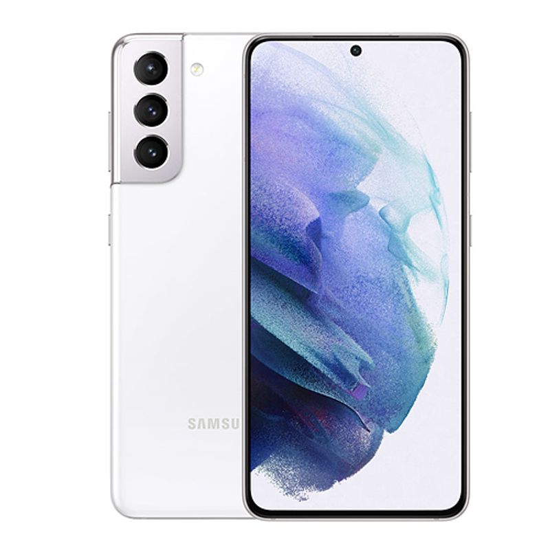 SAMSUNG - Samsung Galaxy S21 5G 128GB Single Sim - Blanco Reacondicionado