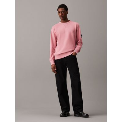 Imagen 2 del producto Polerón Badge Crew Neck Rosado