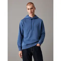 CALVIN KLEIN - Polerón con Gorro Ck Embro Badge Azul