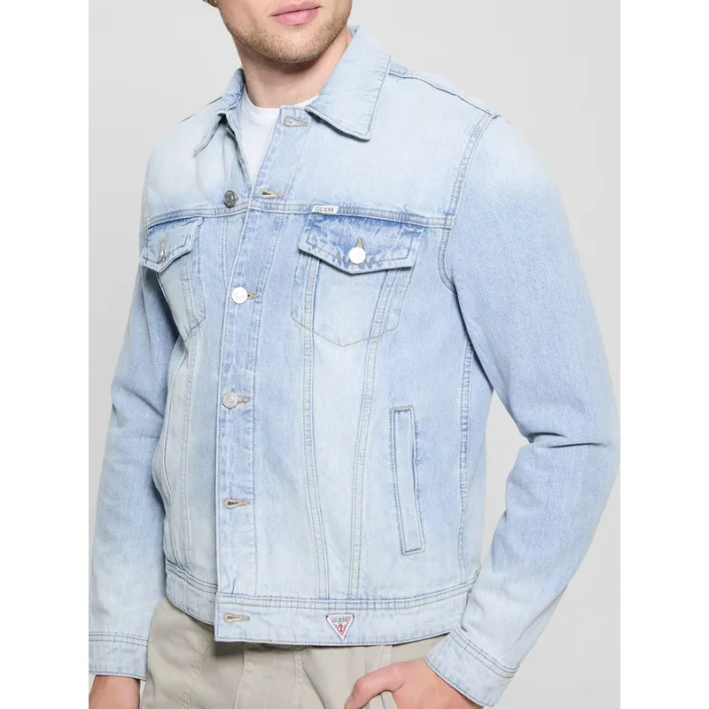 GUESS - Chaqueta Dillon Jacket Azul Guess