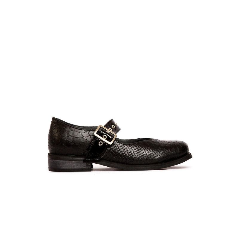 GIANI DAFIRENZE - Zapato Mujer De Cuero Malala Negro C4