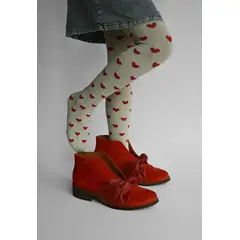 GIANI DAFIRENZE - Botin Mujer De Cuero Florence Rojo C5
