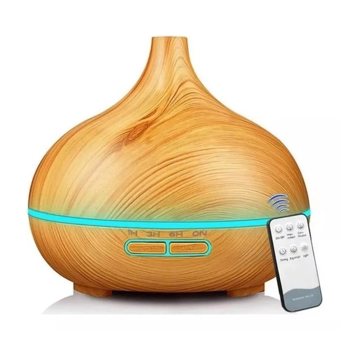 GENERICO - Humidificador Aire Difusor Aromaterapia In Purificador 500ml claro