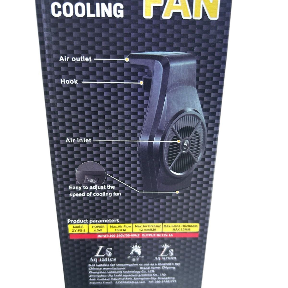 GENERICO - Enfriador Para Acuario Zy-fs-2