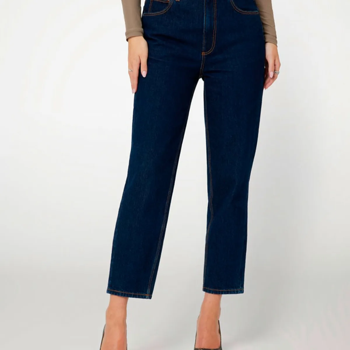 GUESS - Jeans Mom Jean Negro Guess