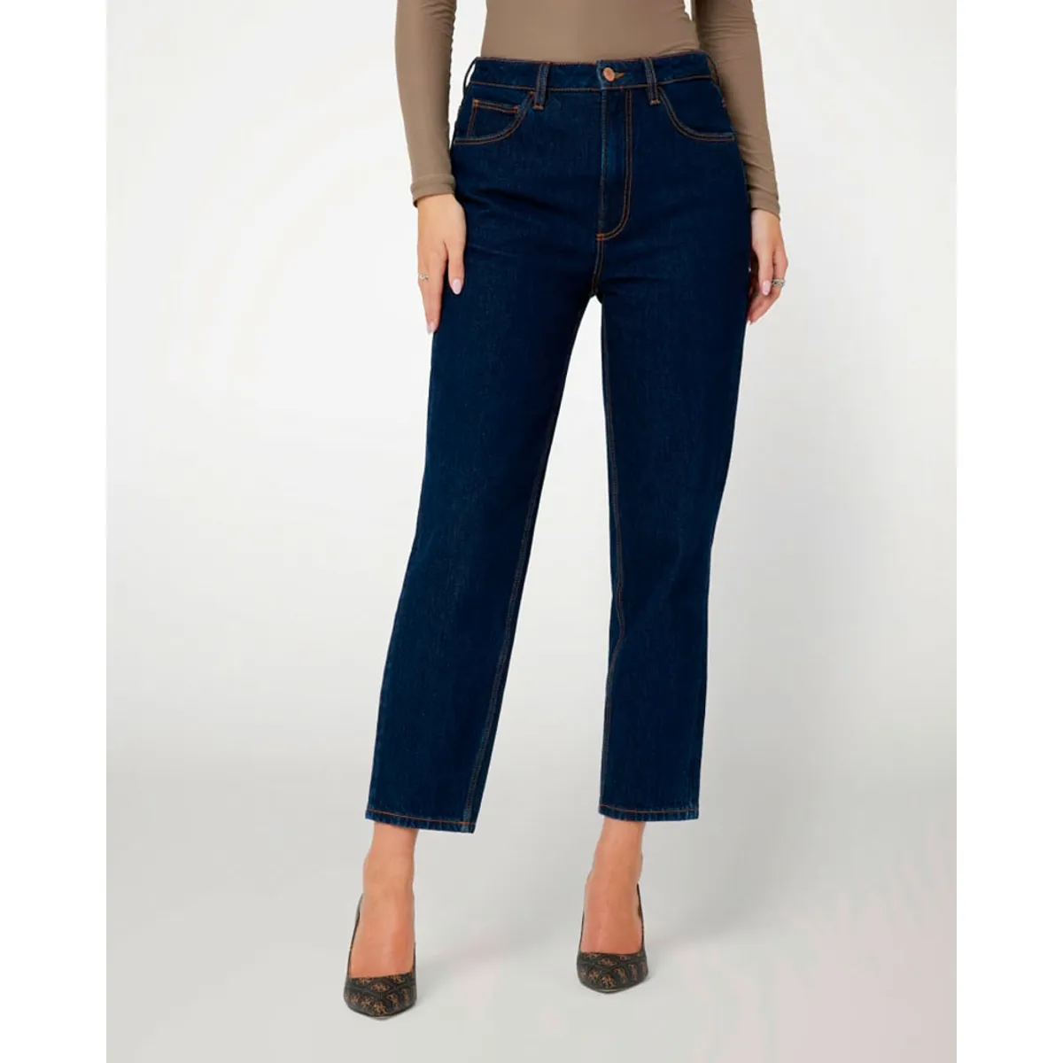 GUESS - Jeans Mom Jean Negro Guess