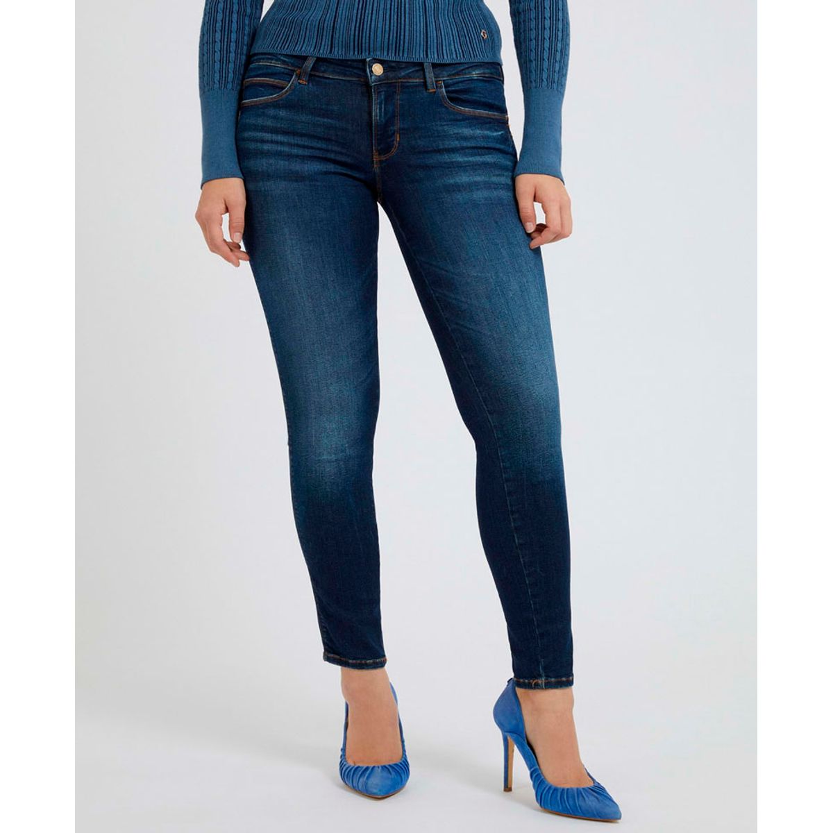 GUESS - Jeans Curve X Azul Guess