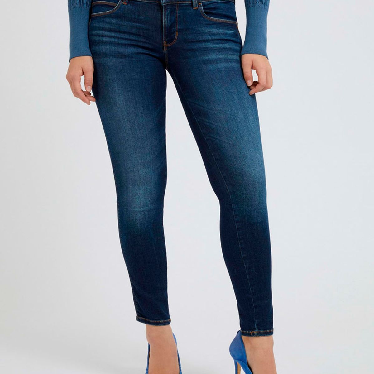 GUESS - Jeans Curve X Azul Guess