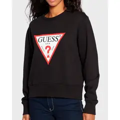 GUESS - Poleron Cn Original Fleece Negro