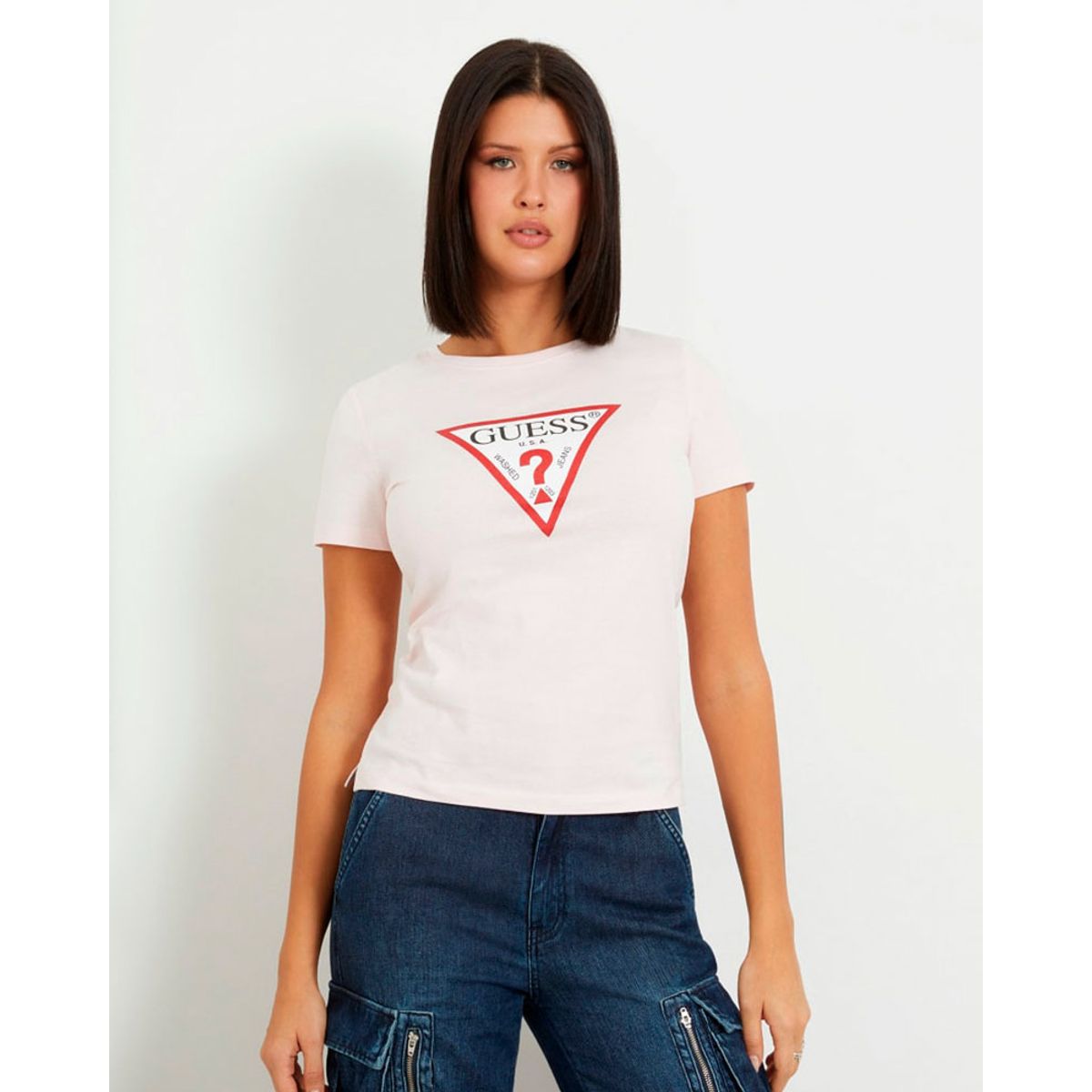GUESS - Polera Ss Cn Original Tee Rosado Guess
