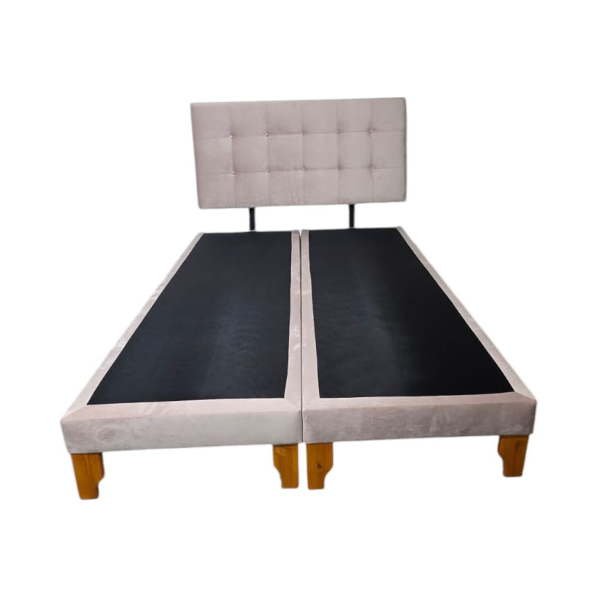 DISEÑOS VALESTRINI - CAMA KING FELPA PALO ROSA