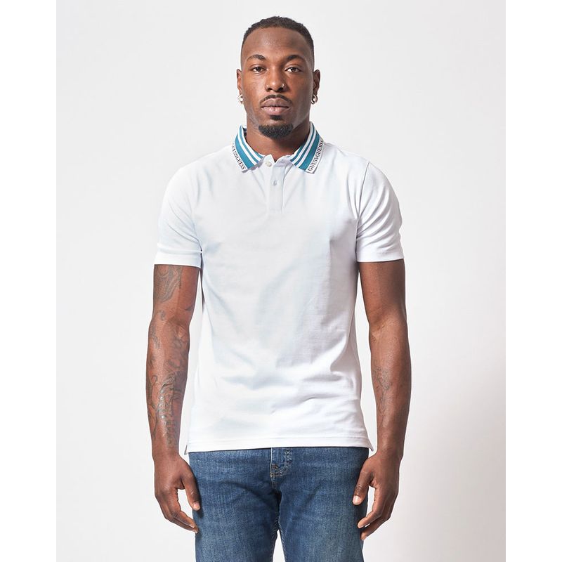 GUESS - Polera Lyle Ss Polo Blanco Guess