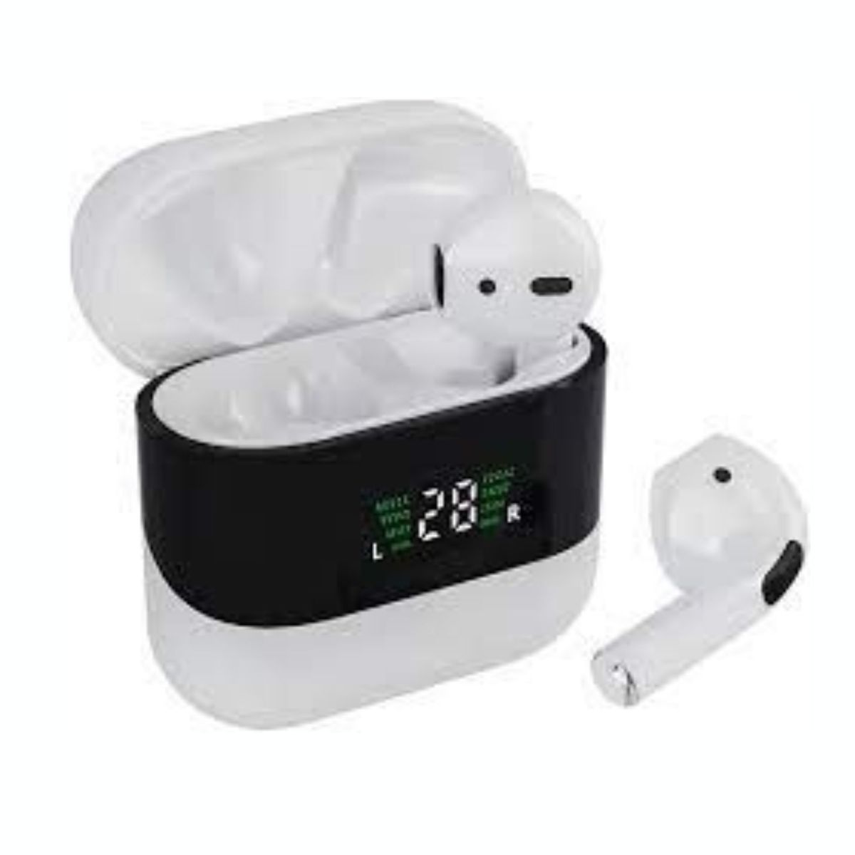 GENERICO - Audífonos inalámbricos TWS MAXAM con Bluetooth y pantalla